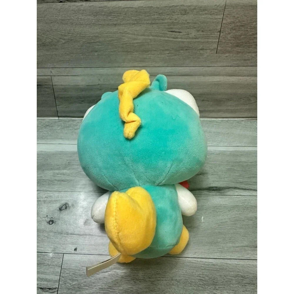 Hello Kitty Year of the horse Plush in Teal, Yellow & Red Bow
